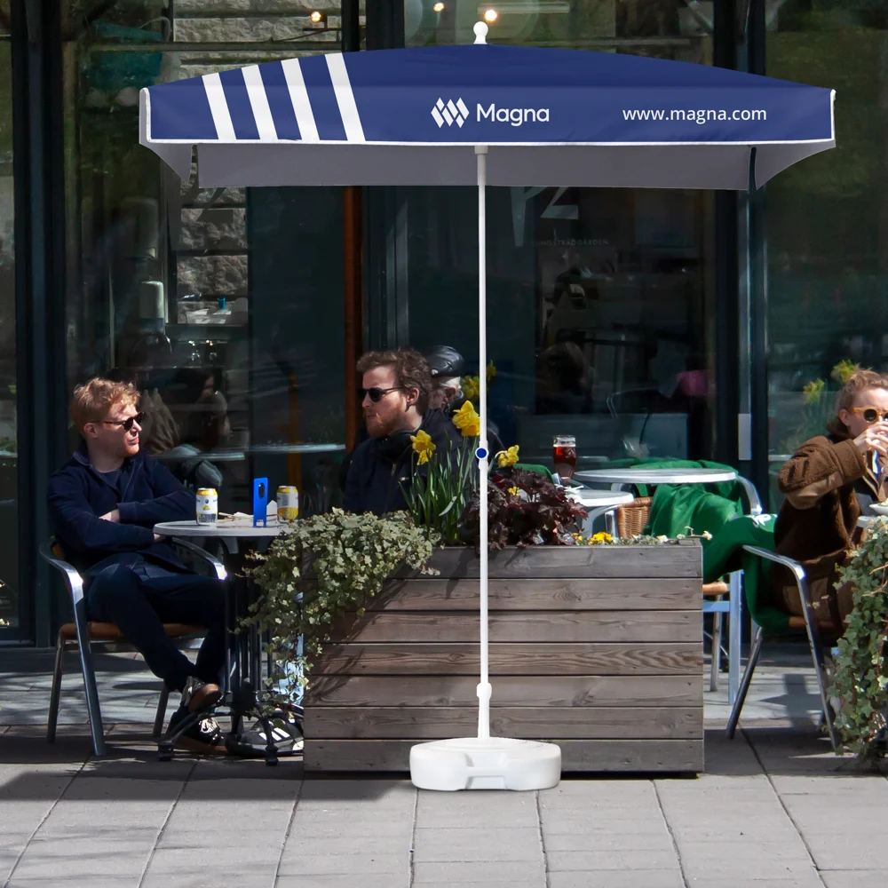Parasol publicitaire