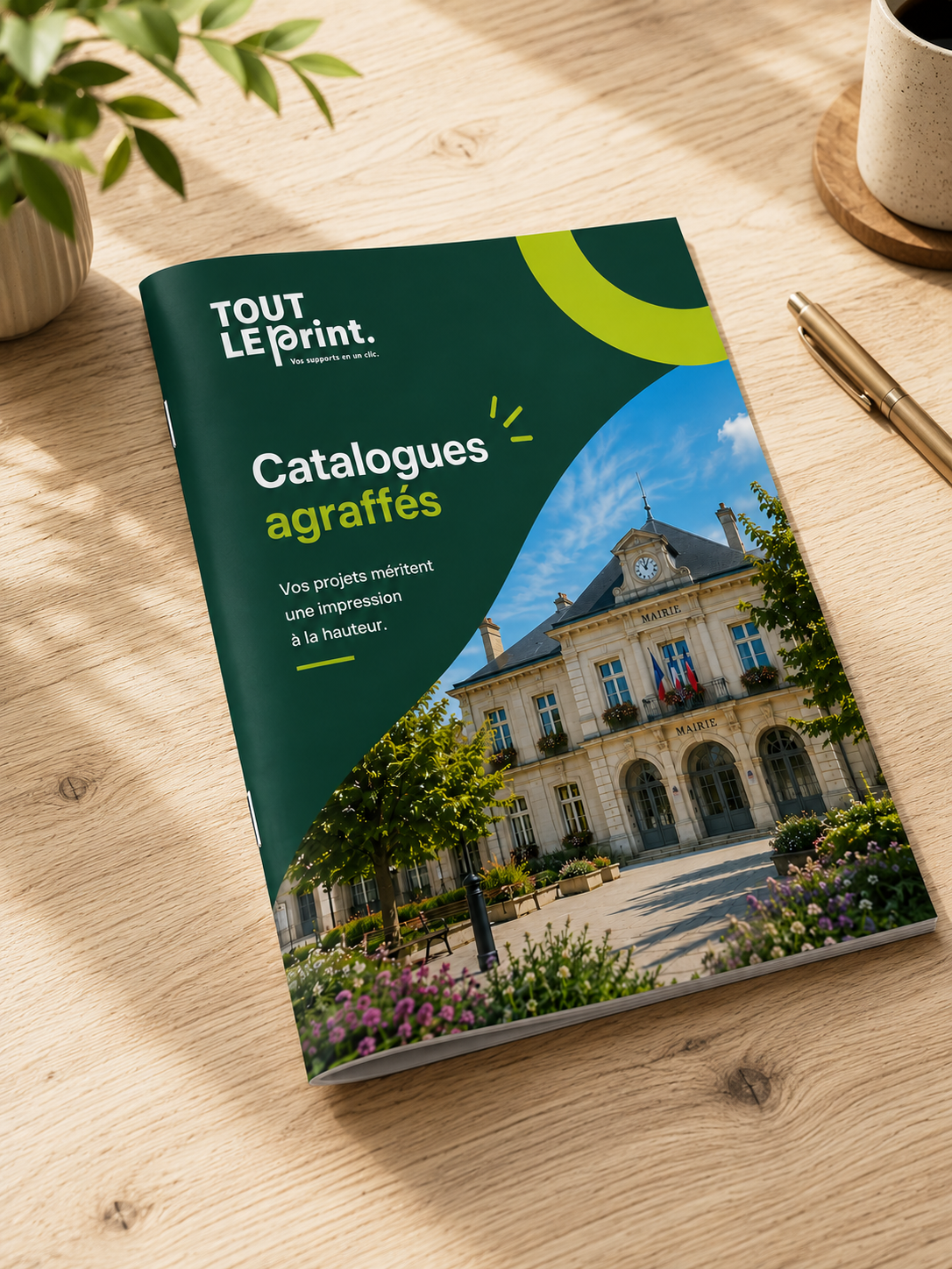 Brochures agrafées