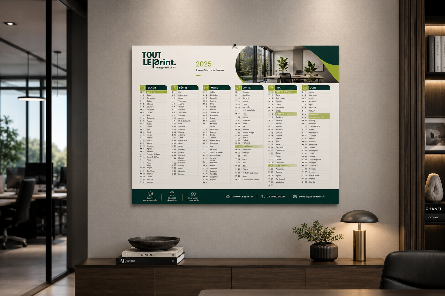 Calendriers de banque